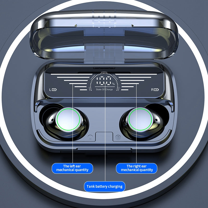 BQ10 Bluetooth 5.3 Headset TWS In-Ear Headphones Intelligent Digital Display Touch Wireless Earbuds BQ10 Bluetooth 5.3 Headset TWS In-Ear Headphones Intelligent Digital Display Touch Wireless Earbuds